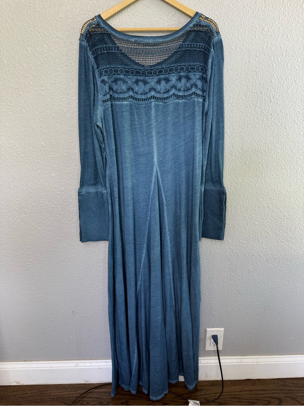 Soft Surroundings Boho Embroidered Maxi Dress Size XL - Picture 3 of 8